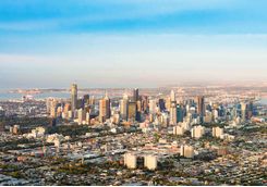 Aerial View of Melbourne