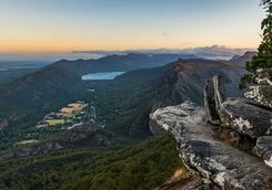 Lookout over the Grampians