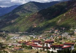 View of Thimpu