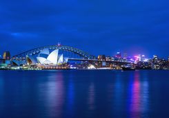 Sydney Opera House at twilight