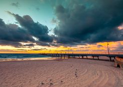 Sunset on the Beach