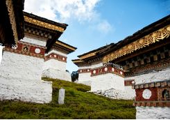 White Pillars on a Hill