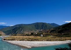 Countryside in Punakha