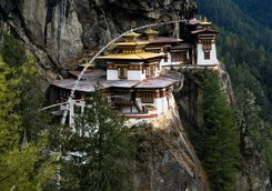 Above the Tiger's Nest Monastery