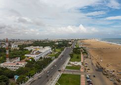 Aerial View of Channai