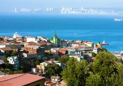 Aerial View of Valparaiso