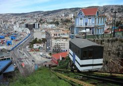 Funicular in Valparaiso