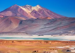 Volcano in the Desert