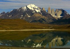 Lake and Mountain