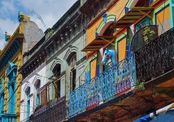 La Boca houses