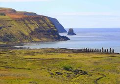 Easter Island view