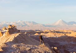 Hiking in Valle de la Luna