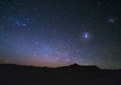 Star gazing in the Atacama Desert