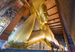 Reclining buddha in Bangkok