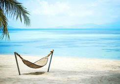 Hammock on a beach