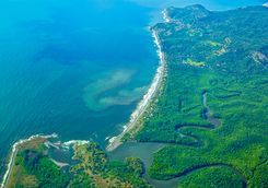 Costa Rica's coastline