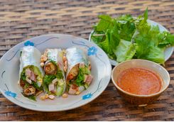 Vietnamese spring rolls