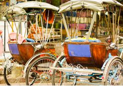 Chiang Mai tricycle taxi
