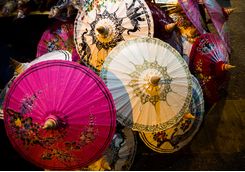 Lanna traditional umbrellas