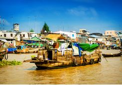 floating market mekong