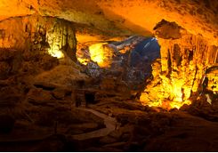 Halong Bay cave
