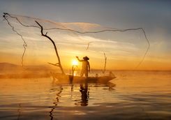 Traditional fishermen