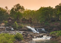 Waterfall on the Mekong River