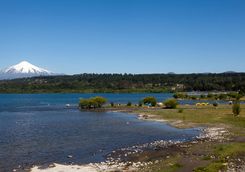Villarica Volcano lake