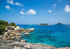 Felicite Island ocean