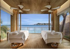 Spa treatment room