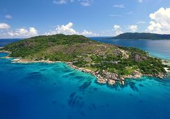 Aerial island view