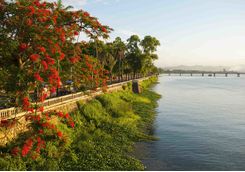 Perfume River in Hue
