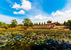 Pond in Hue citadel