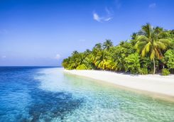 Maldives beach