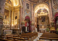 Mdina cathedral interior