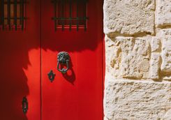 Traditional door in Malta
