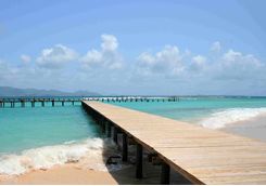 Pier in Anguilla