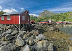 Rorbuer fishing hut