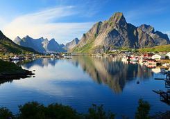 Fishing village of Reine