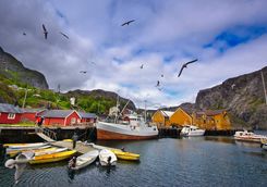 Fishing village of Nusfjord