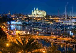 Palma at night
