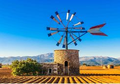 Traditional windmill