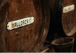 Barrell of wine in Mallorca