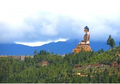 Buddha Dordenma on hilltop