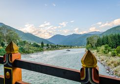 Punakha dzong river view