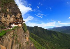 Tiger's Nest hillside