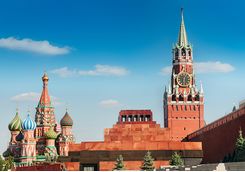 Red Square Lenin's tomb