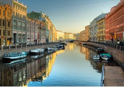 St Petersburg canal