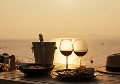 Sunset dinner