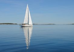 Sailing in Mozambique